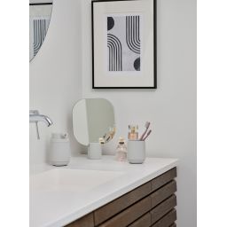 Zone Denmark Time kubek na szczoteczki szary 28125