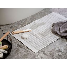 Zone Denmark Inu dywanik łazienkowy 80x50 cm prostokątny biały 28251