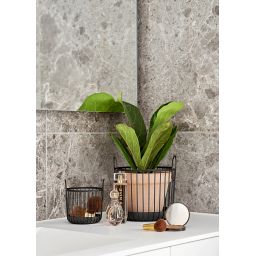 Zone Denmark Inu kosz do przechowywania 10,5x10,5x13,5 cm czarny 28259