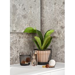 Zone Denmark Inu kosz do przechowywania 20x20x20 cm czarny 28262