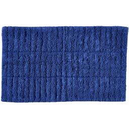 Zone Denmark Tiles dywanik łazienkowy 80x50 cm prostokątny niebieski 31574