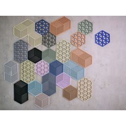 Zone Denmark Hexagon podstawka kuchenna czarna 31610