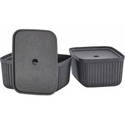 Zone Denmark Pulp pojemnik łazienkowy czarny 31775