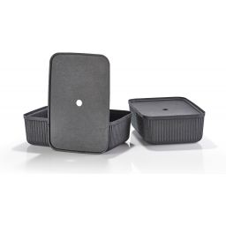 Zone Denmark Pulp pojemnik łazienkowy czarny 31777