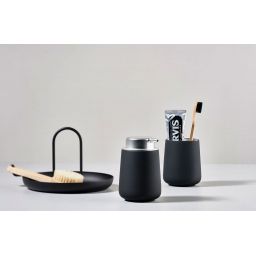 Zone Denmark Nova dozownik do mydła 250 ml czarny-stal 330097