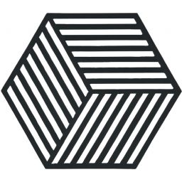 Zone Denmark Hexagon podstawka kuchenna czarna 330135