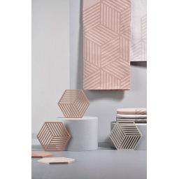 Zone Denmark Hexagon podstawka kuchenna jasnoszara 330136