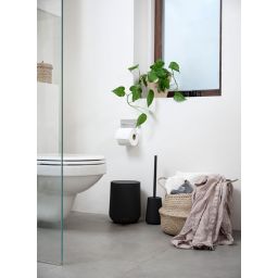 Zone Denmark Nova One szczotka toaletowa stojąca czarna 330162