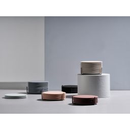 Zone Denmark Singles podstawki pod szklanki 10x10x3,1 cm czarny 330303