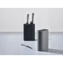 Zone Denmark Singles stojak na noże 17x7x24 cm czarny 330468