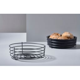 Zone Denmark Singles pojemnik na pieczywo 25,5x25,5x8 cm czarny 330470