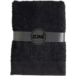 Zone Denmark Classic ręcznik 140x70 cm bawełniany czarny 330491