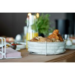 Zone Denmark Singles pojemnik na pieczywo 25,5x25,5x8 cm szary 331256