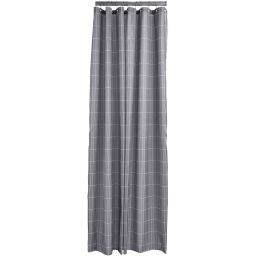 Zone Denmark Tiles zasłona prysznicowa 200x180 cm szara 331839