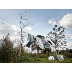 Zone Denmark Classic komplet ręczników 140x70 cm bawełniany biały 331994