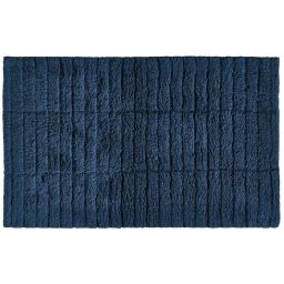 Zone Denmark Tiles dywanik łazienkowy 80x50 cm prostokątny niebieski 13541