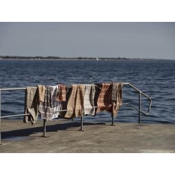 Zone Denmark Sauna ręcznik 100x50 cm bawełniany biały 37607