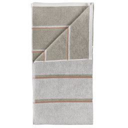 Zone Denmark Sauna ręcznik 100x50 cm bawełniany szary 37609