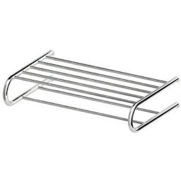 Zucchetti Brim wieszak na ręcznik 55 cm z półką chrom ZAD524