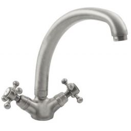 Sapho Antea bateria kuchenna stojąca nikiel szczotkowany 3118