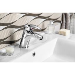 Aqualine Kasiopea bateria umywalkowa stojąca chrom 1107-02