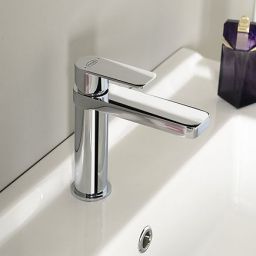 Aqualine Daphne bateria umywalkowa stojąca chrom DH201