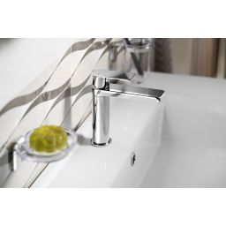 Aqualine Daphne bateria umywalkowa stojąca chrom DH201