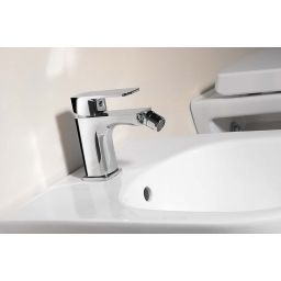 Aqualine Factor bateria bidetowa stojąca chrom FC203