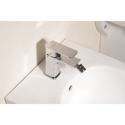 Aqualine Factor bateria bidetowa stojąca chrom FC203