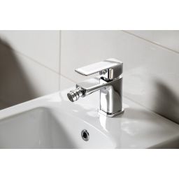 Aqualine Factor bateria bidetowa stojąca chrom FC203