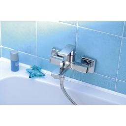 Aqualine Factor bateria wannowo-prysznicowa ścienna chrom FC310