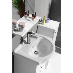 Aqualine Lotta bateria umywalkowa stojąca chrom LT602