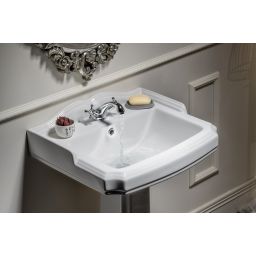 Aqualine Victoria bateria umywalkowa stojąca chrom VC02