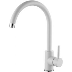 Alveus Roxa bateria kuchenna stojąca biały mat/chrom 1129037