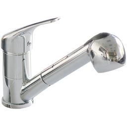 Alveus Mura-PS GM 140 bateria kuchenna stojąca z wyciąganą wylewką chrom 1132458