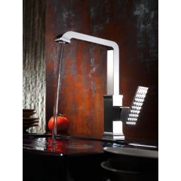 Art Platino Panama bateria kuchenna z wylewką 360° chrom