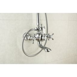 Art Platino Nikolas zestaw wannowo-prysznicowy chrom NIK-ZWPN.500C