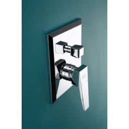 Art Platino Rok bateria wannowo-prysznicowa podtynkowa chrom ROK-BPD.220C