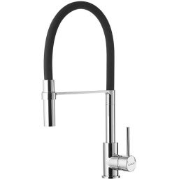 Alveus Elia bateria kuchenna stojąca chrom/czarna 1129024