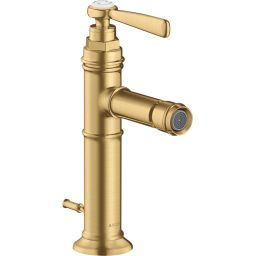 Axor Montreux bateria bidetowa stojąca złota 16526250