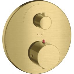 Axor Starck bateria prysznicowa podtynkowa termostatyczna mosiądz szczotkowany 10700950