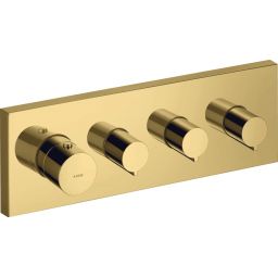 Axor ShowerSolutions moduł prysznicowy podtynkowy termostatyczny złoty optyczny polerowany 10751990
