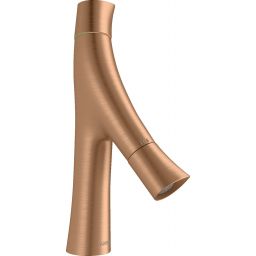 Axor Starck Organic bateria umywalkowa stojąca EcoSmart brąz szczotkowany 12011140