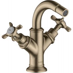 Axor Montreux bateria bidetowa stojąca nikiel szczotkowany 16520820