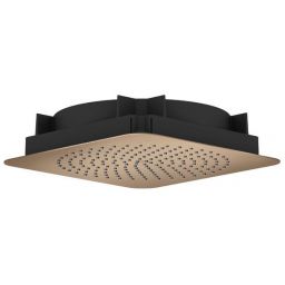 Axor Citterio C głowica prysznicowa 27x27 cm kwadratowa czerwone złoto szczotkowane 28795310