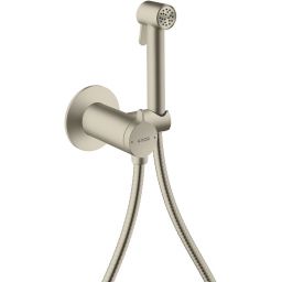 Axor Bidette zestaw słuchawki bidetowej podtynkowy nikiel szczotkowany 29242820