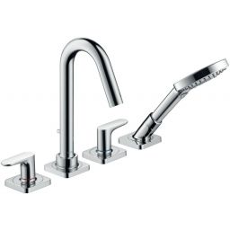 Axor Citterio M bateria wannowo-prysznicowa 4-otworowa chrom 34444000
