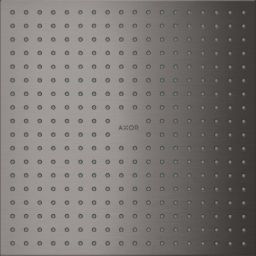 Axor ShowerSolutions deszczownica 30x30 cm kwadratowa czarny chrom szczotkowany 35321340