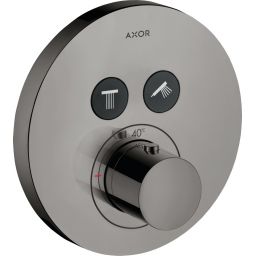 Axor ShowerSolutions bateria wannowo-prysznicowa podtynkowa termostatyczna czarny chrom polerowany 36723330
