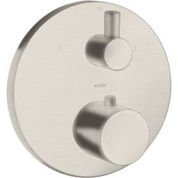 Axor Uno2 bateria wannowo-prysznicowa podtynkowa termostatyczna stal 38720800